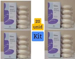 Kit 4 caixas de sabonete Algodão - Refrescante - Total 20 unidades - Mais vendido economia