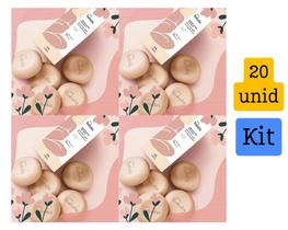 Kit 4 caixas de sabonete Noz peçã e cacau - Refrescante - Total 20 unidades - Mais vendido Kit 4 caixas de sabonete Noz peçã e cacau - Refrescante - Total 20 unidades - Mais vendido