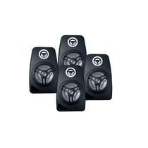 Kit 4 Caixas De Som Acustica Com Suporte Som Ambiente 55w