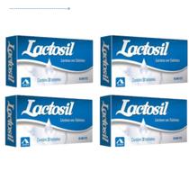 Kit 4 Caixas Lactosil Enzima Lactase 10.000 Ui 30 Tabletes