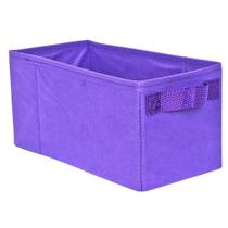 Kit 4 Caixas Organizadoras Multiuso Com Alça Coloridas