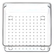 Kit 4 Caixas Porta Objeto Caneta Lápis, em Acrílico 15x15cm