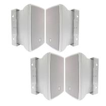 Kit 4 Caixas Som Ambiente JBL C521 Branca 80W 8 Ohms Passiva Kit 4 Caixas Som Ambiente JBL C521 Branca 80W 8 Ohms Passiva