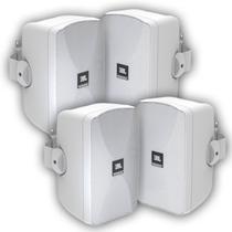 Kit 4 Caixas Som Ambiente JBL Control Pro SA-6 Passiva 100w Outdoor Branca