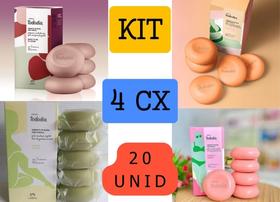 Kit 4 caixas total 20 unid Romã, Alecrim, Manga Rosa e Acerola - Refrescante economia mais vendido