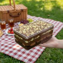 Kit 4 Cake Box Retangular Acrílico1,750L Transparente Doces Gourmet Kit 4 Cake Box Retangular Acrílico1,750L Transparente Doces Gourmet