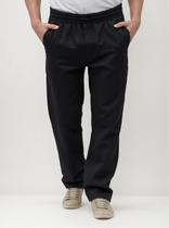 Kit 4 Calças Moletom Básica Flanelada Adulto Masculino Feminino Unissex