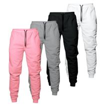 Kit 4 Calças Moletom Feminina Cintura Alta 2 Bolsos Básico Casual Kit 4 Calças Moletom Feminina Cintura Alta 2 Bolsos Básico Casual