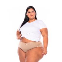 Kit 4 Calcinha Cotton Lycra Sortido Plus Size Xm Ao G5