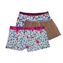 Kit 4 Calcinha Infantil Feminina Juvenil Boxer Cueca Conforto 10 12 14 anos