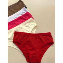 Kit 4 Calcinha Infantil Menina Mocinha em Viscose Malha Calçolinha