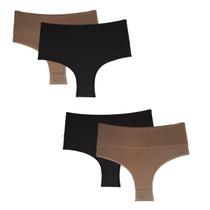 Kit 4 Calcinhas Compressão Segunda Pele Moda Íntima