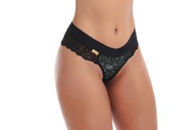 kit 4 Calcinhas de Renda Cós Microfibra Bumbum Sexy Lingerie 1014 . kit 4 Calcinhas de Renda Cós Microfibra Bumbum Sexy Lingerie 1014 .