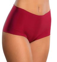 Kit 4 Calcinhas Sem Costura Boxer Microfibra Caleçon