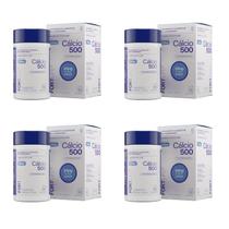 Kit 4 Cálcio 500 Carbonato de Cálcio 1250mg 60 Comprimidos FortLife Suplemento Alimentar Kit 4 Cálcio 500 Carbonato de Cálcio 1250mg 60 Comprimidos FortLife Suplemento Alimentar