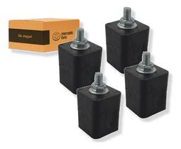 Kit 4 Calco Condensadora Borracha Split Mini Parafuso 5/16