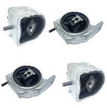 Kit 4 Calço Coxim Motor Câmbio Mercedes Classe A 160 1999 2000 2001 2002 2003 2004 2005 Classe A 190 2000 2001 2002 2003 2004