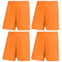 Kit 4 Calções PMC Futebol Masculino