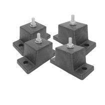 Kit 4 Calços Borracha Condensadora Ar Condicionado Split