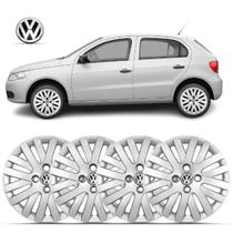 Kit 4 Calota Aro 14 Gol G5 Voyage Saveiro 2009 Á 2011 Com Emblema Kit 4 Calota Aro 14 Gol G5 Voyage Saveiro 2009 Á 2011 Com Emblema