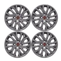 Kit 4 Calota Grafite Aro 14 Argo Cronos 20 21 22 Palio 295