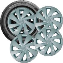 Kit 4 Calotas Etios 2022 a 2023 Aro 14 Arame Cubo Padrao