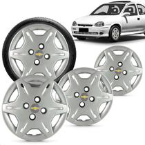 Kit 4 Calotas Modelo Corsa Wind 2000 Cubo Baixo Aro 13 Prata Emblema 51mm Gm Grid Kit 4 Calotas Modelo Corsa Wind 2000 Cubo Baixo Aro 13 Prata Emblema 51mm Gm Grid