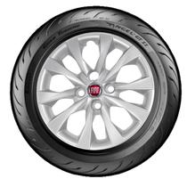 Kit 4 calotas palio 2021 aro 14 prata