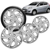 Kit 4 Calotas Palio Fire 15 a 16 Aro 14 Prata Cubo Baixo Grid Kit 4 Calotas Palio Fire 15 a 16 Aro 14 Prata Cubo Baixo Grid