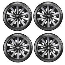 Kit 4 Calotas Seven Aro 14 Preto Prata Etios 2013 2014 2015 2016 Kit 4 Calotas Seven Aro 14 Preto Prata Etios 2013 2014 2015 2016