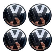 Kit 4 Calotinha Centro Roda Jetta Tsi 2011 2014 2016 Amarok