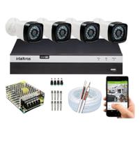 Kit 4 Cam 1080P 2MP Fullhd Dvr Mhdx 3104 Full Hd S/ Hd
