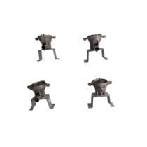 Kit 4 Câmaras de Ar/ Caixa de Ar Fogão Cooktop Compatível Britânia BCT4P 4B