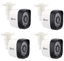 kit 4 Câmera De Segurança Externa Hd 1080p 2mp M 20 Metros Bullet