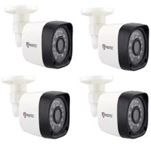 kit 4 Câmera De Segurança Externa Hd 1080p 2mp M 20 Metros Bullet