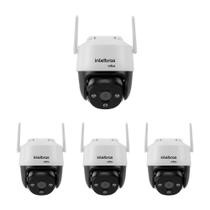 Kit 4 Câmera Inteligente Wi-Fi 2 Megapixels Full HD 360 iM7 Full Color Intelbras