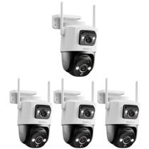 Kit 4 Câmera Inteligente Wi-Fi 3 Megapixels 360º iM9+ Full Color Intelbras Kit 4 Câmera Inteligente Wi-Fi 3 Megapixels 360º iM9+ Full Color Intelbras