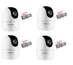 Kit 4 Câmera Ip 360 Full Hd Im4 Mibo Intelbras + Sd 128gb Ultra Kit 4 Câmera Ip 360 Full Hd Im4 Mibo Intelbras + Sd 128gb Ultra