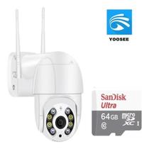 Kit 4 Camera Ip Externa Wifi + 4 Cartão De Memória Sd 64gb Kit 4 Camera Ip Externa Wifi + 4 Cartão De Memória Sd 64gb