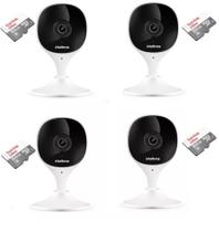 Kit 4 Câmera Ip Wi-fi Full Hd Imx Mibo Intelbras + Sd 64gb Ultra Kit 4 Câmera Ip Wi-fi Full Hd Imx Mibo Intelbras + Sd 64gb Ultra
