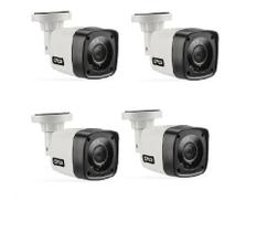 Kit 4 Câmeras Bullet Hd 720p 1Mp lente 2,8mm
