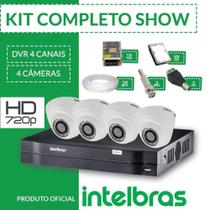 Kit 4 câmeras Completo Alta Definição 720p Internas C/Dvr Mhdx Full Hd Kit 4 câmeras Completo Alta Definição 720p Internas C/Dvr Mhdx Full Hd