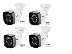 Kit 4 câmeras de segurança HD 720P