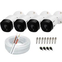Kit 4 Câmeras De Segurança Intelbras Residencial e comercial Kit 4 Câmeras De Segurança Intelbras Residencial e comercial
