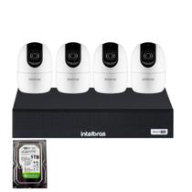 Kit 4 Câmeras Full HD Im4 C Intelbras Branca Nvd 1404 Intelbras Com 4 Canais Com Hd 1tb Instalado Kit 4 Câmeras Full HD Im4 C Intelbras Branca Nvd 1404 Intelbras Com 4 Canais Com Hd 1tb Instalado