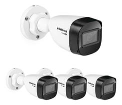 Kit 4 câmeras Full HD Intelbras VHD 1230 B 1080p Kit 4 câmeras Full HD Intelbras VHD 1230 B 1080p
