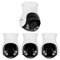 Kit 4 Câmeras HDCVI 2 Megapixels 360º Full Color 40m VHD 3200 MINI SD Intelbras