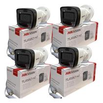 Kit 4 Câmeras Hikvision 2mp Ds-2ce16d0t-exipf Full Hd Bullet