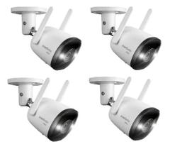 Kit 4 Câmeras Im5+ Full Color Audio Bidirecional