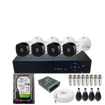 Kit 4 Câmeras Intelbras 1120b Dvr 04 Canais Alta Performance Hd 1tb Instalado Kit 4 Câmeras Intelbras 1120b Dvr 04 Canais Alta Performance Hd 1tb Instalado